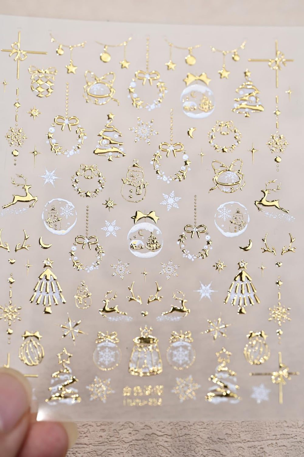 Maigitur complete winter design set for easy festive nail art