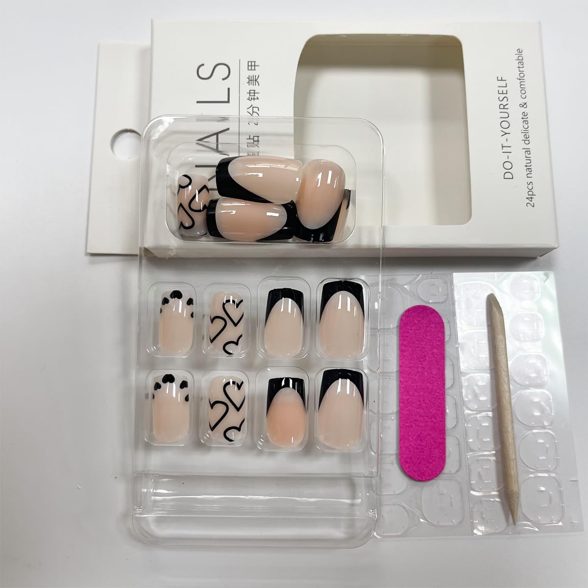 Maigitur nail file and cleaning cloth help achieve perfect fit