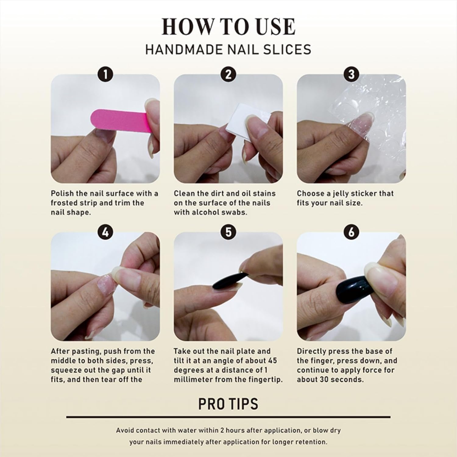 Maigitur size L fits comfortably on natural nails for daily wear.