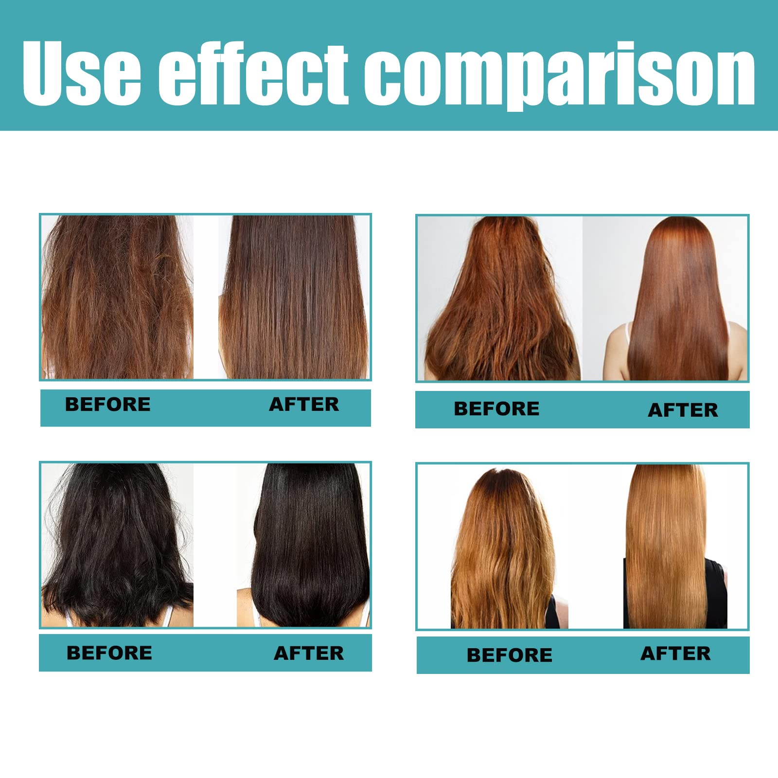 Silky straight look demonstrated on curly hair with Maigoole
