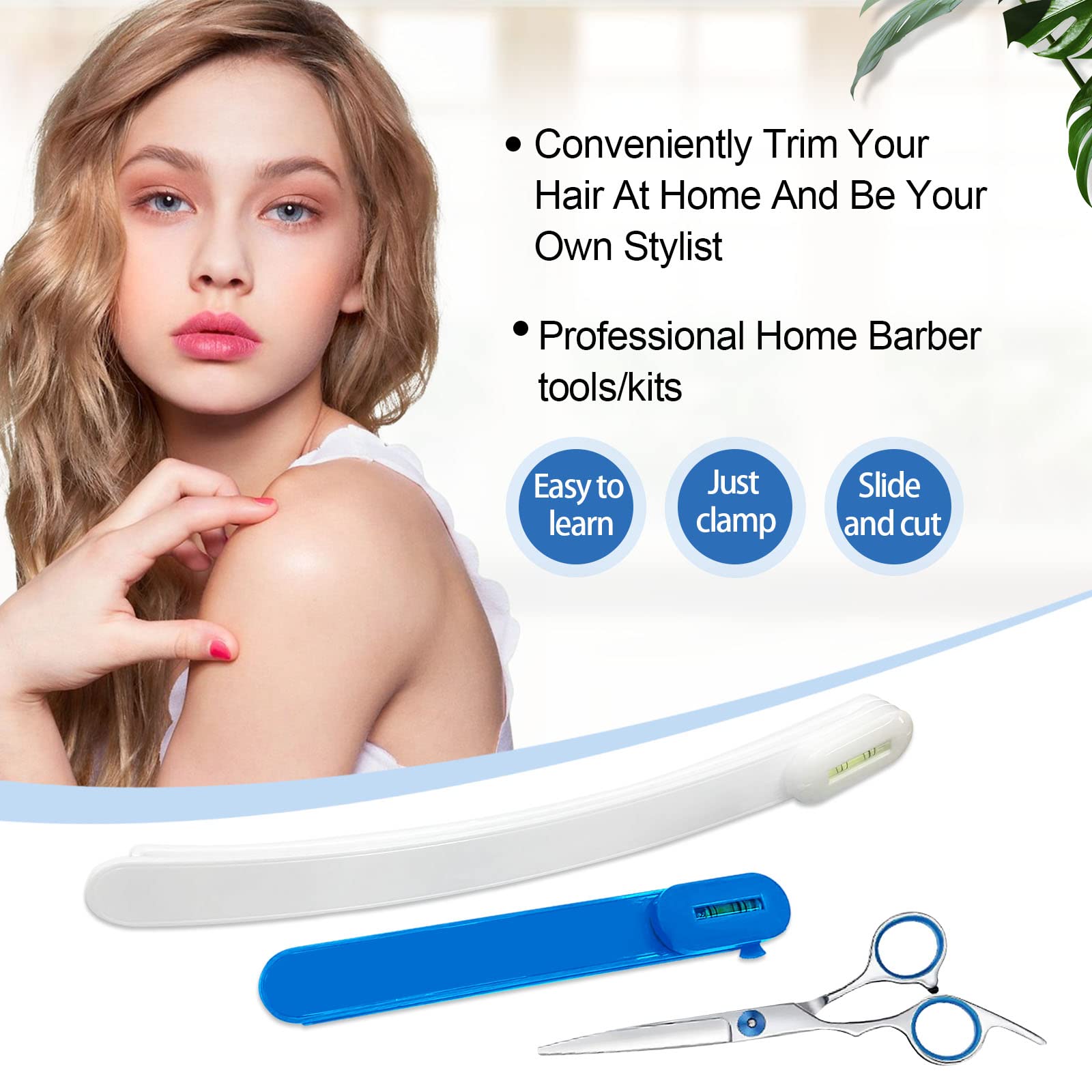 MAIPAY DIY home haircut blue setup ready for quick touch-ups.