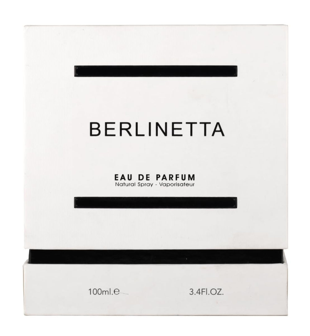 Berlinetta top notes peach and plum representation for a fresh opening