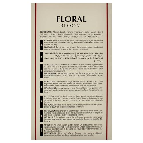Maison Alhambra Floral Bloom packaging box, gift-ready premium presentation.