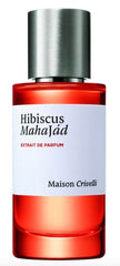 Maison Crivelli Hibiscus Mahajád Extrait bottle, a luxurious floral-fruity scent for evening wear