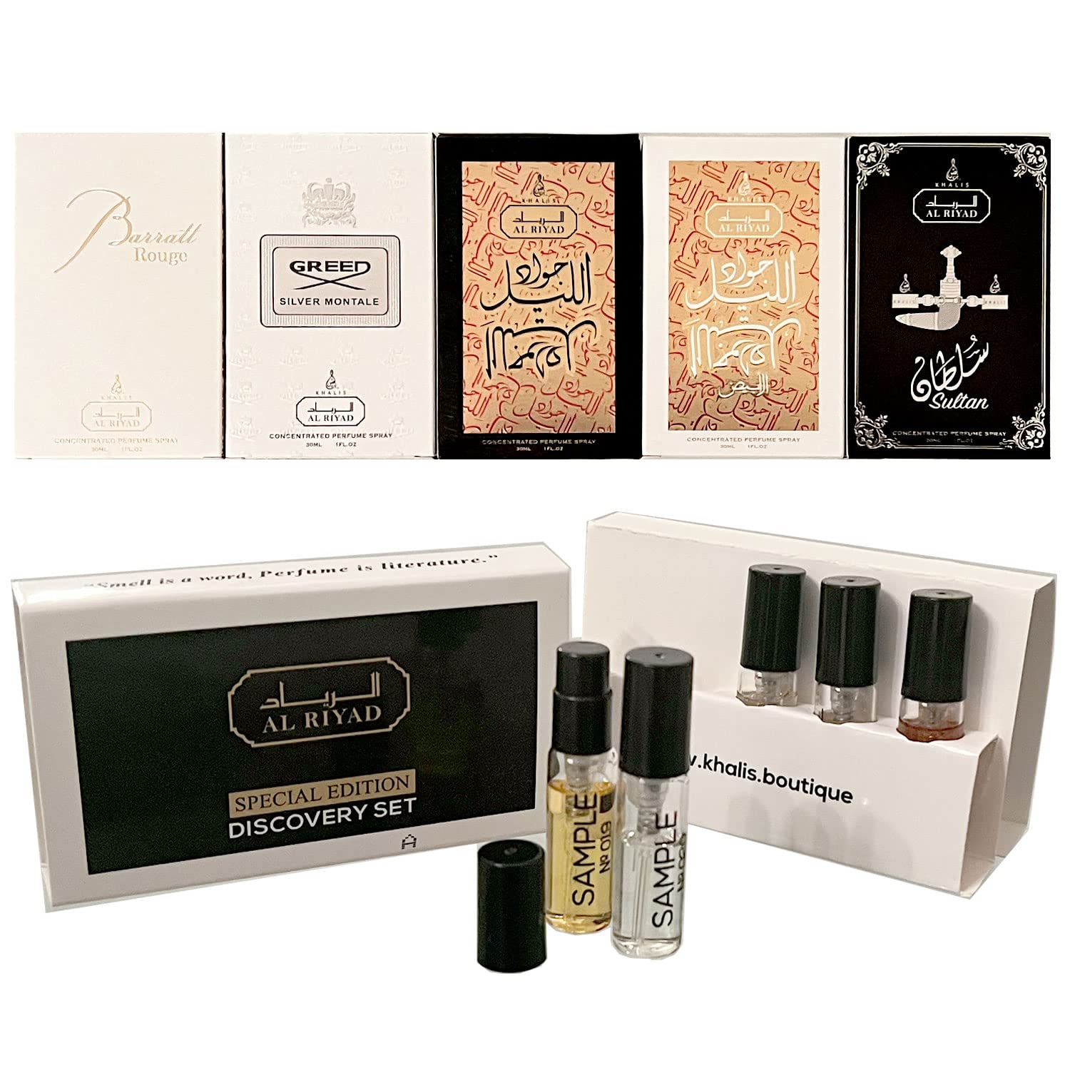 Maison d'Orient SULTAN sample set image; try multiple fragrances.