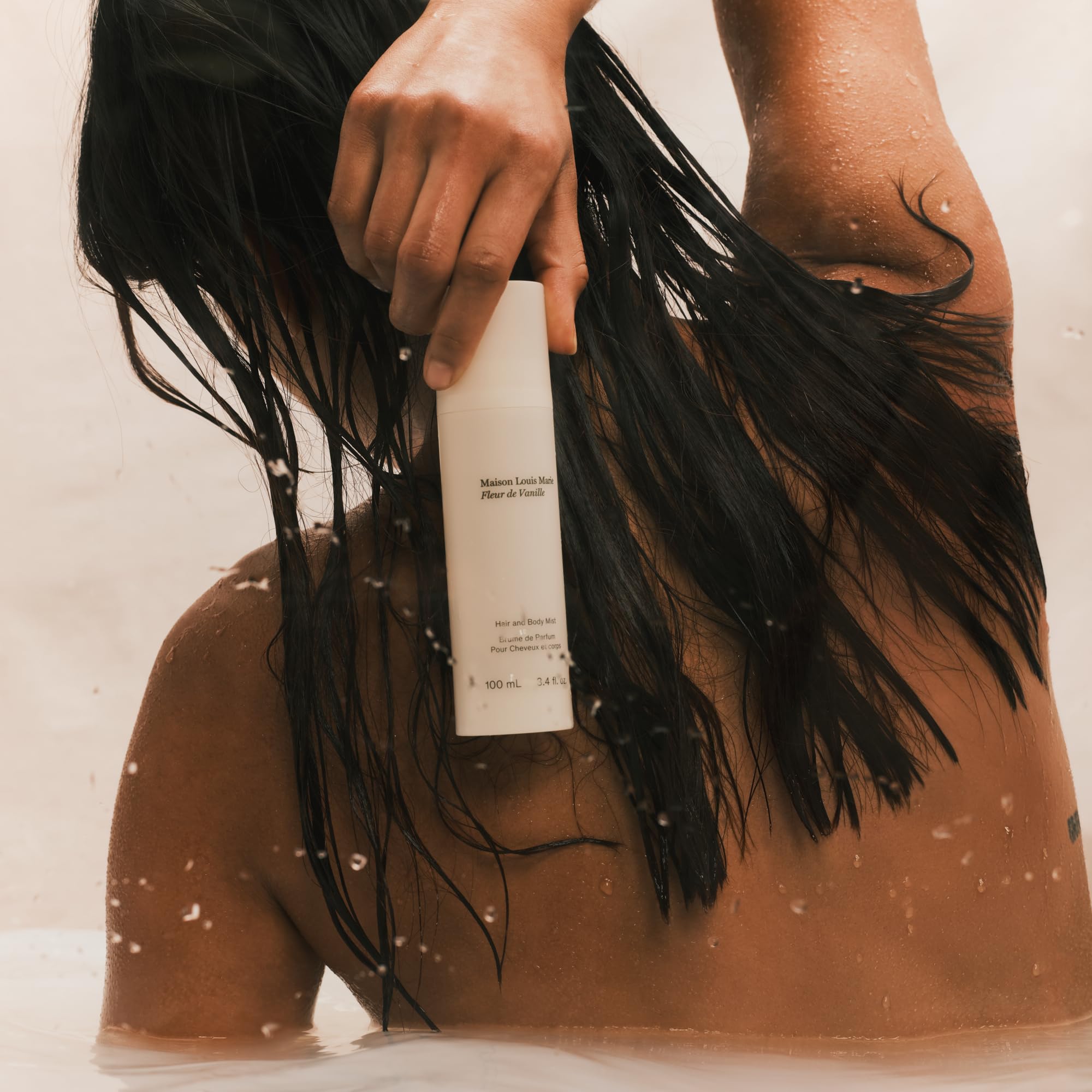 Mist applied to neck and wrists for a subtle daily fragrance.