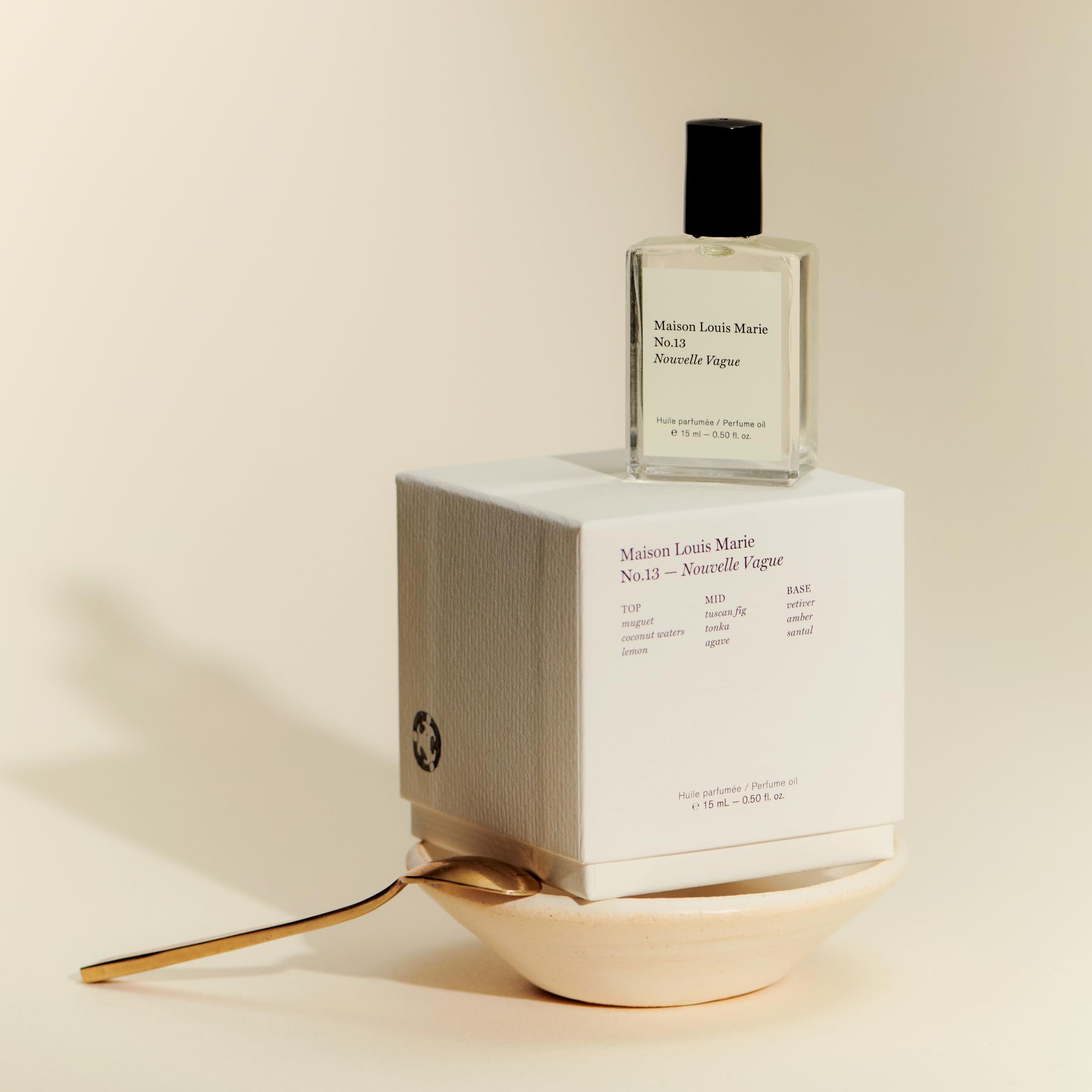 Travel-friendly 0.5 fl oz size for discreet fragrance moments