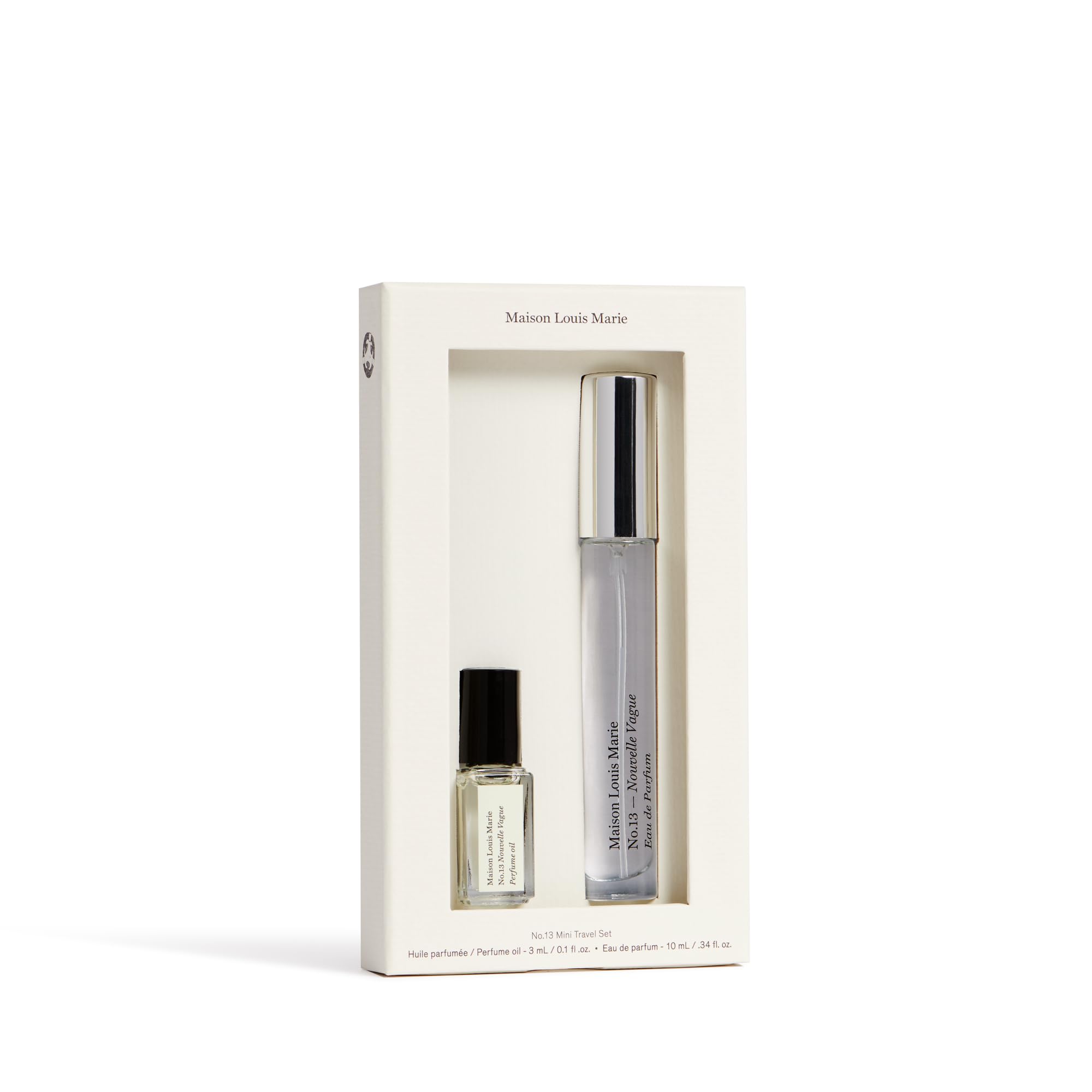 Travel-ready fragrance set lives in small bag spaces for daily use