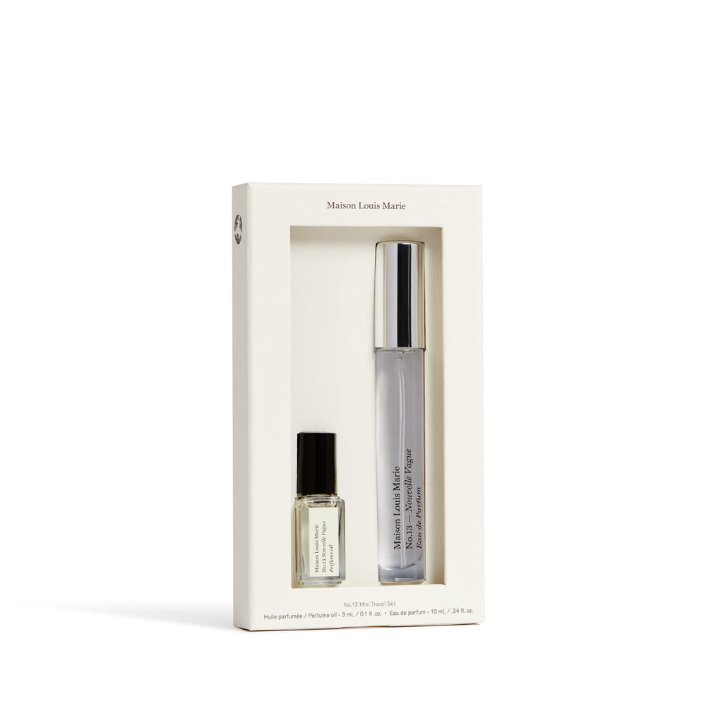 Travel-ready fragrance set lives in small bag spaces for daily use