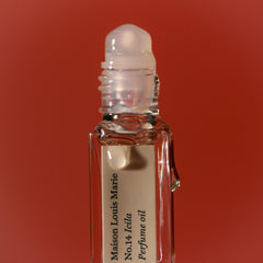 Maison Louis Marie Icila packaging close-up — elegant, travel-friendly design
