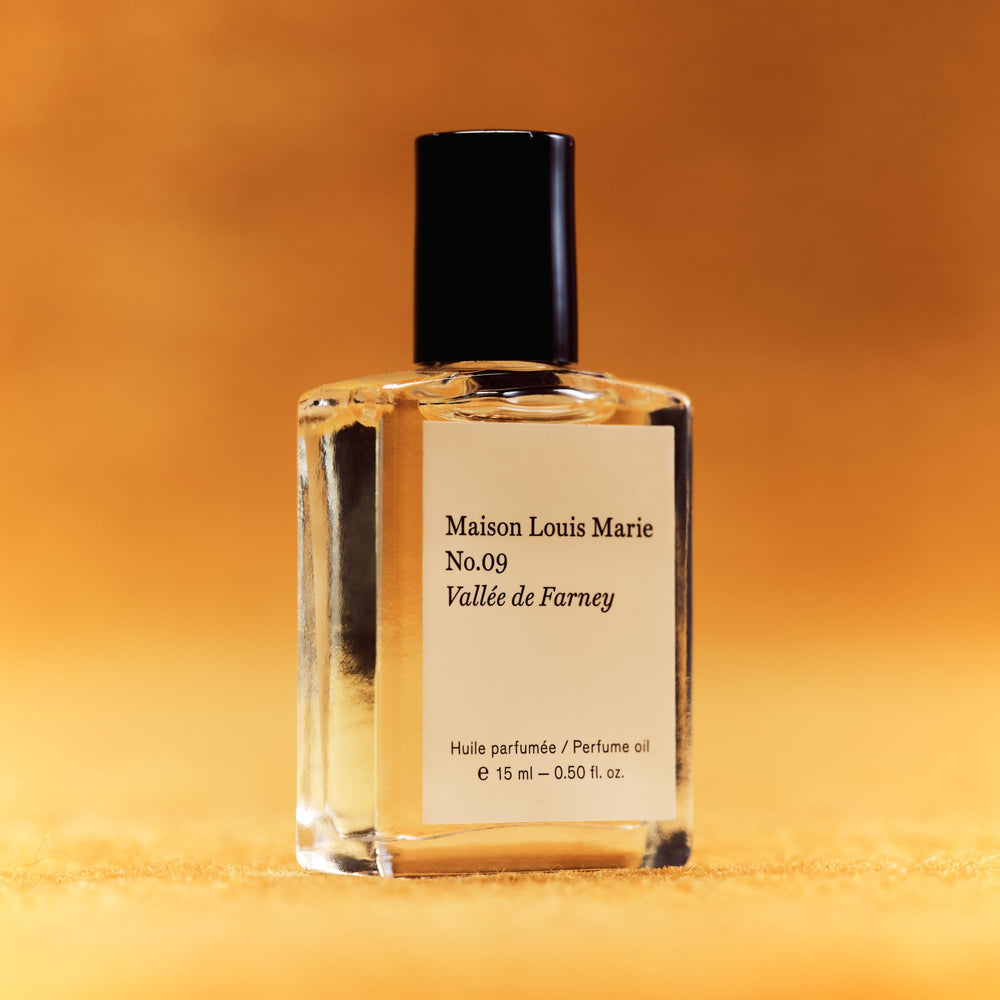 Maison Louis Marie No.09 vegan cruelty-free badge signals mindful beauty