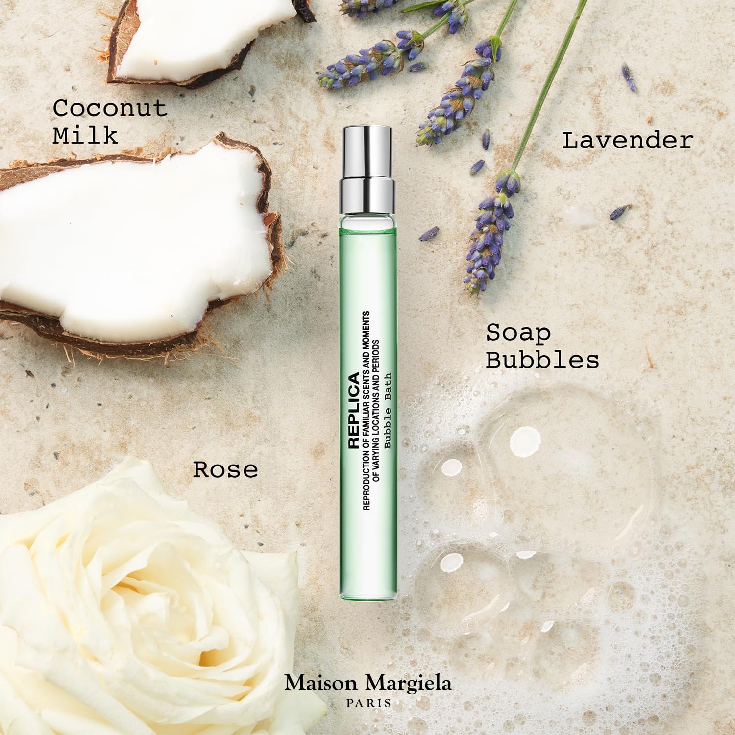 Maison Margiela Replica Beach Walk mini bottle captures sunlit seaside memory