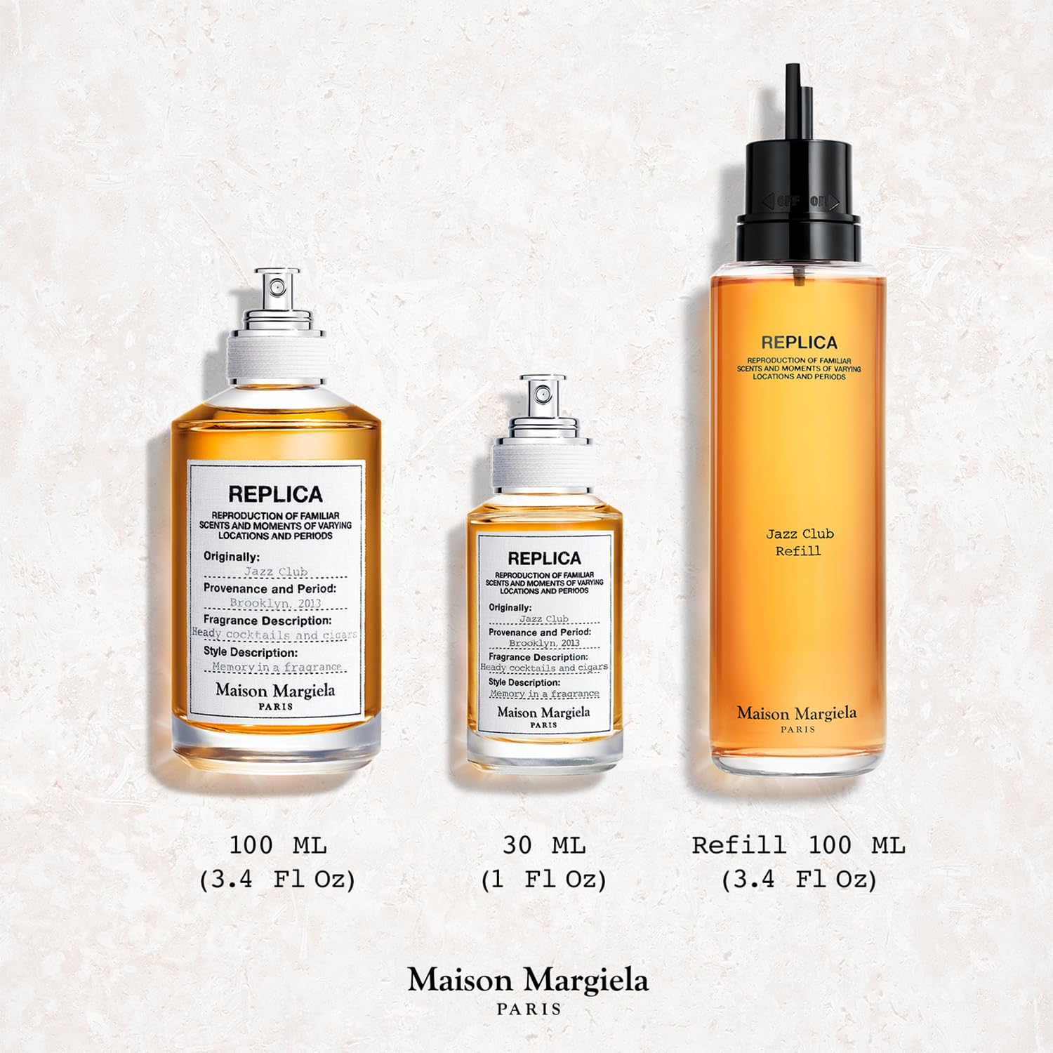 Applying Maison Margiela Replica Jazz Club on elbow crease for longer-lasting sillage.