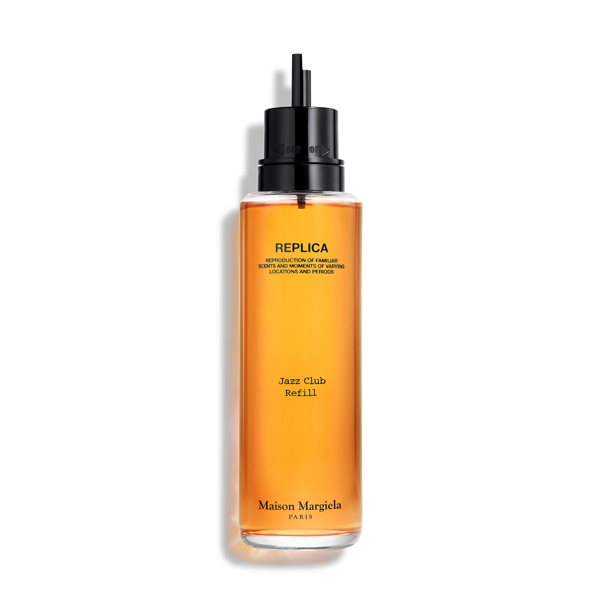 Maison Margiela Replica Jazz Club refill bottle displaying warm, inviting notes for autumn wear