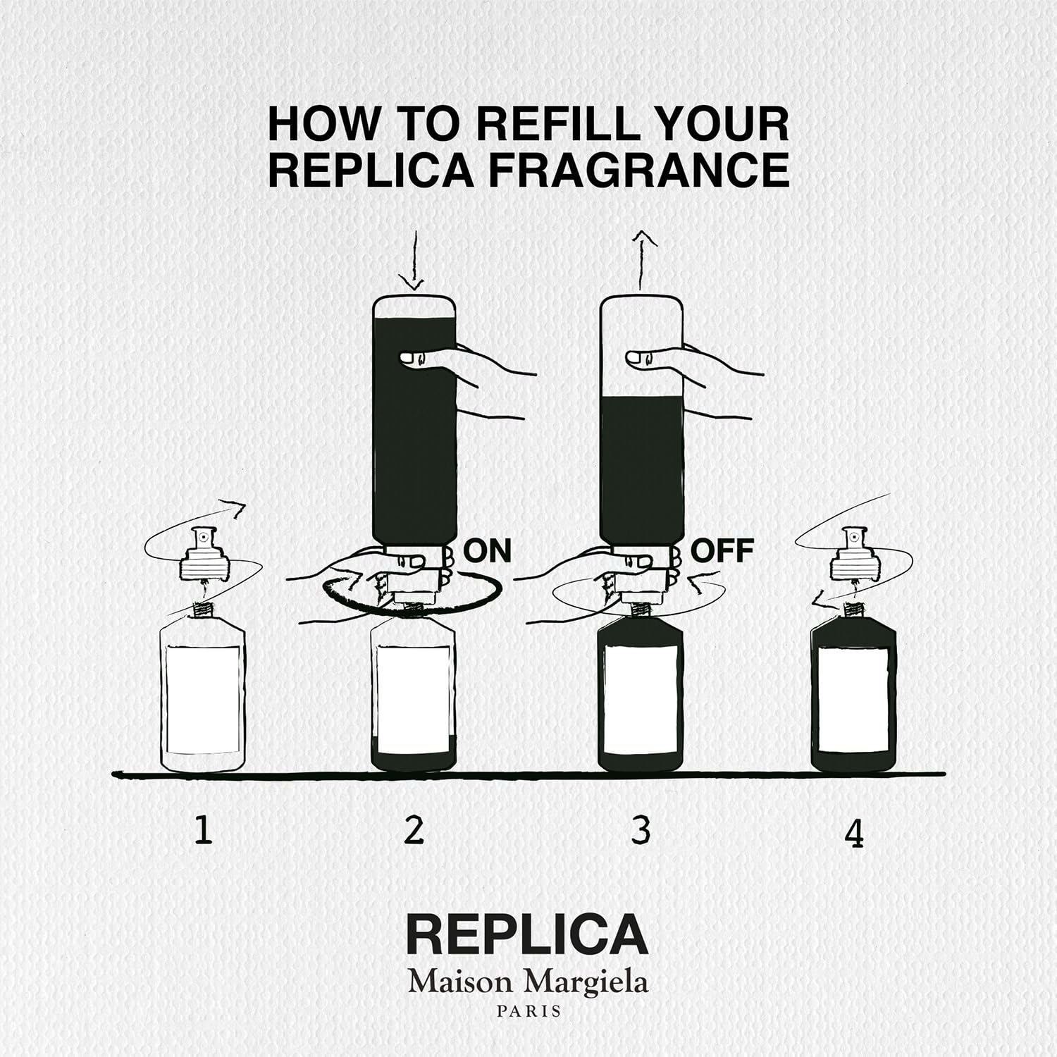 Refill in hand suggesting on-the-go longevity for travel or nights out
