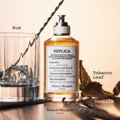 Maison Margiela Replica Jazz Club bottle shot for cozy date-night vibes.