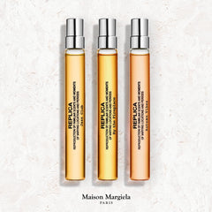 Maison Margiela Replica By the Fireplace travel bottle evokes cozy warmth