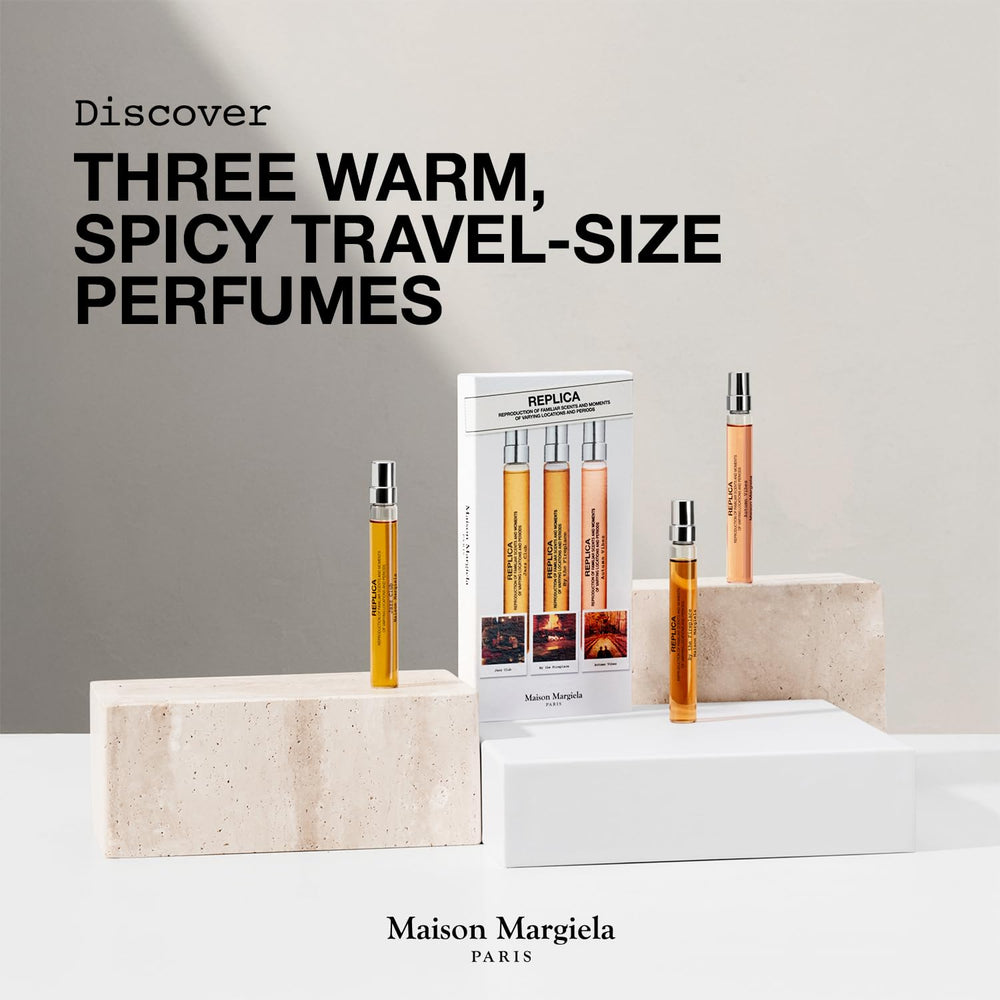 Maison Margiela Replica travel set packaging looks gift-ready and elegant