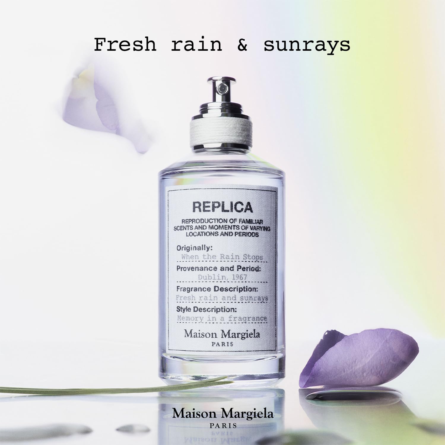 Maison Margiela Replica When the Rain Stops boxed set ready for gifting.