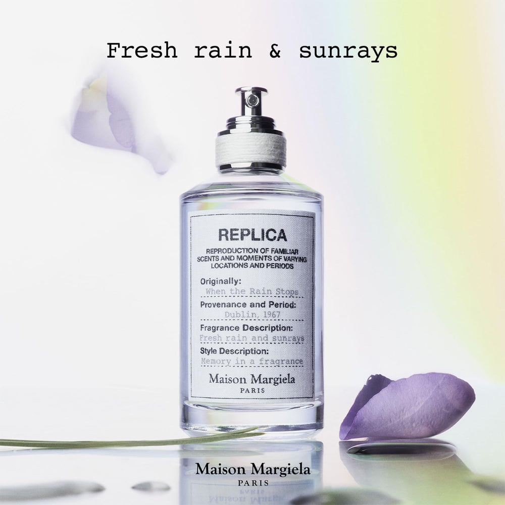 Maison Margiela Replica When the Rain Stops boxed set ready for gifting.