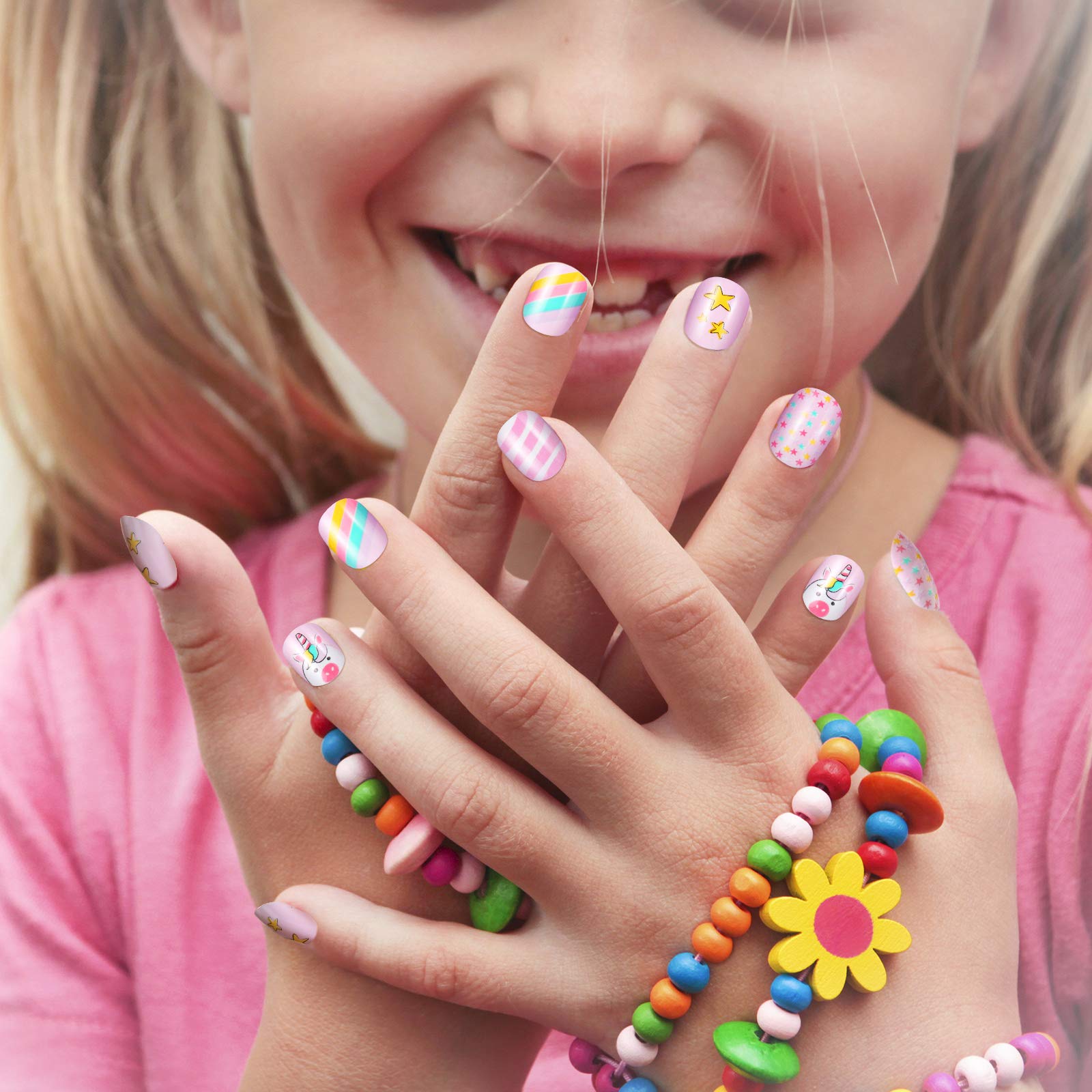 Maitys 120-piece nail set shown in five boxes for long-term use