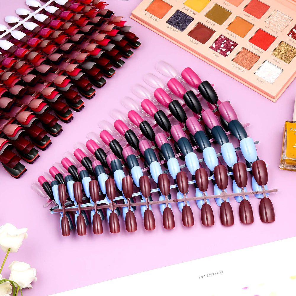 Maitys at-home nail design setup promoting simple, creative customization.