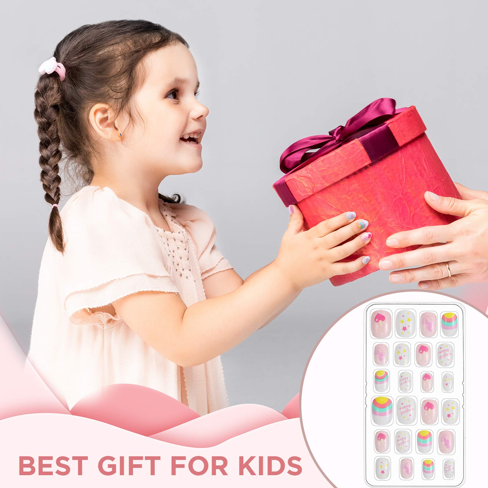 Maitys child-friendly nail kit suited for parties, weddings, and celebrations.