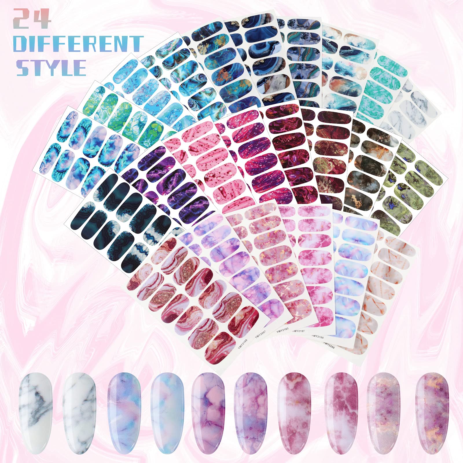 Maitys application steps highlight easy at-home nail art and quick results