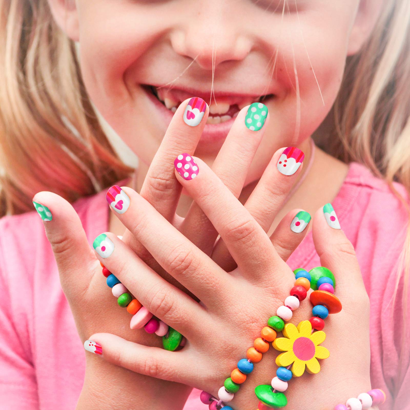 Maitys safe ABS material for gentle, durable kid-friendly nails