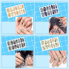 Maitys self adhesive resin nail decals odorless and skin friendly