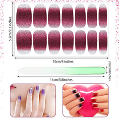 Maitys self-adhesive resin decals shown as odorless nail art options.