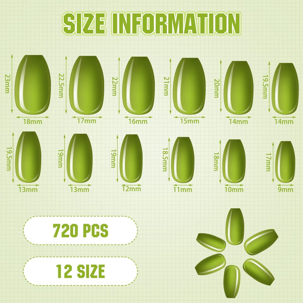 Maitys solid color press-on nails with durable, fade-resistant shine.