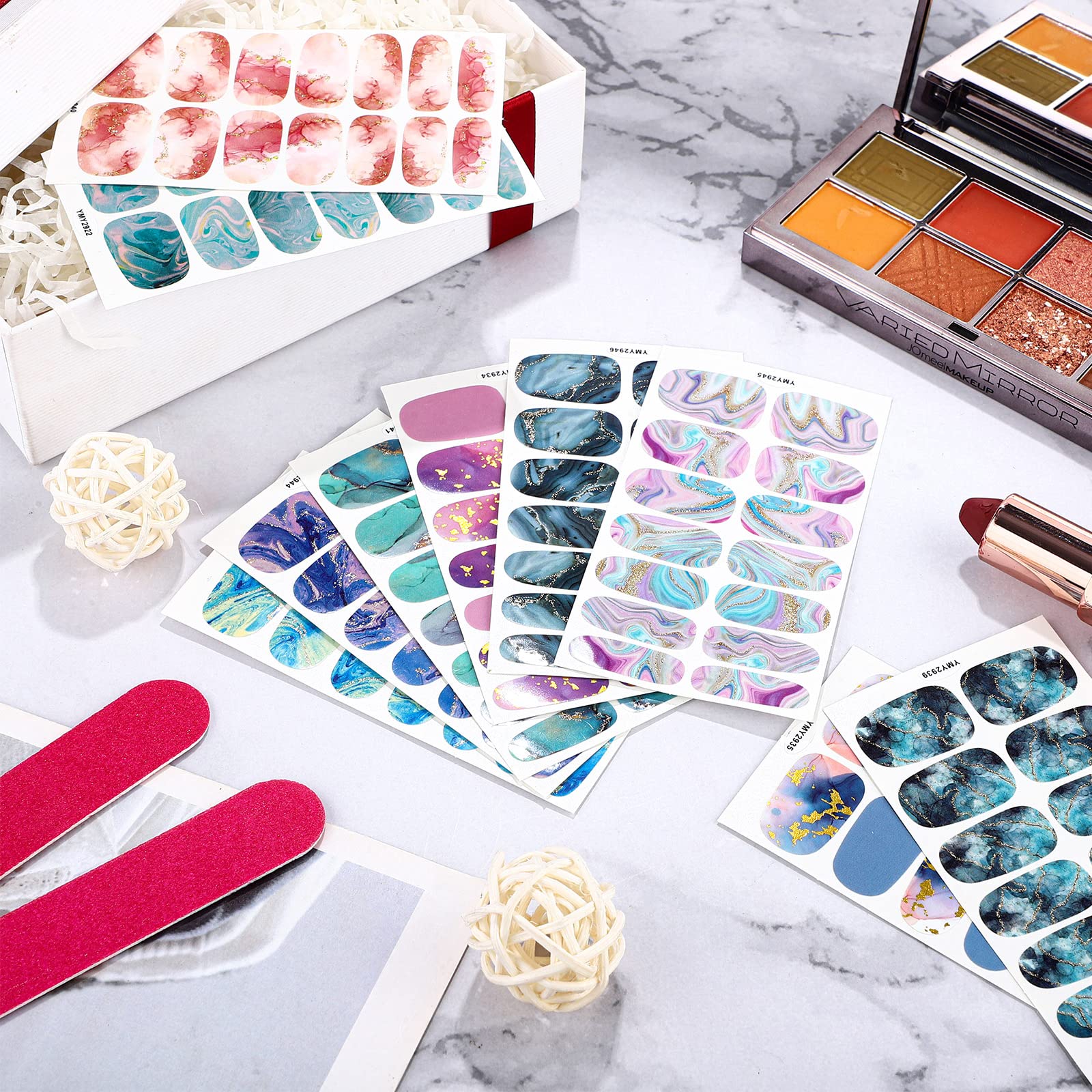 Maitys waterproof wraps maintain color and shine through daily wear.