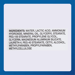 MAJOR Ammonium Lactate 12% lotion application on skin shows light, non-greasy absorption