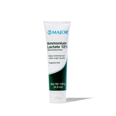 Major Ammonium Lactate 12% moisturizing cream bottle highlighting fragrance-free hydration