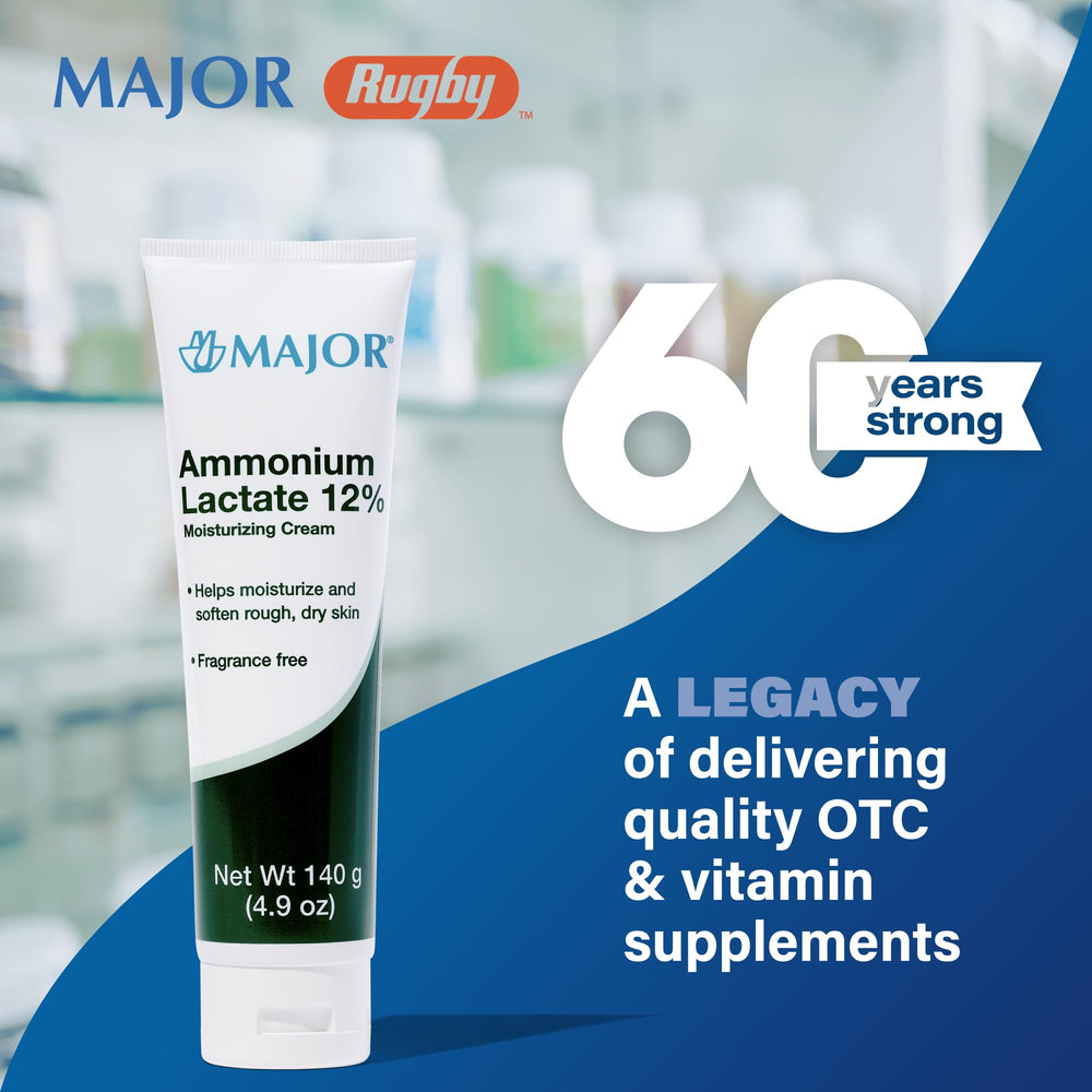 Major Ammonium Lactate 12% cream texture close-up inviting touch