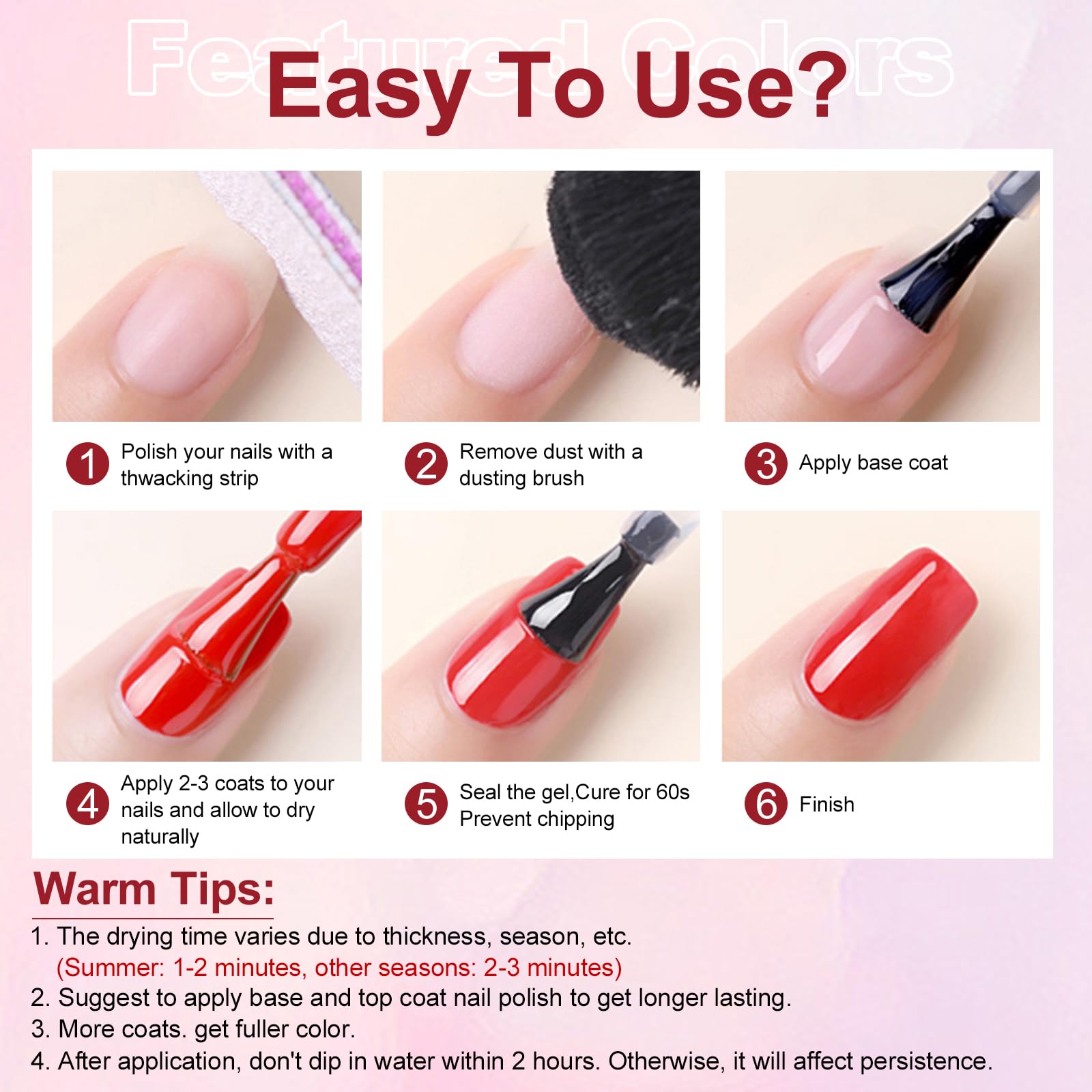 Major Dijit maroon polish acetone-free vegan-friendly formula