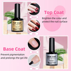 Major Dijit acrylic nail kit color-swatches offering versatile hues for manicures.