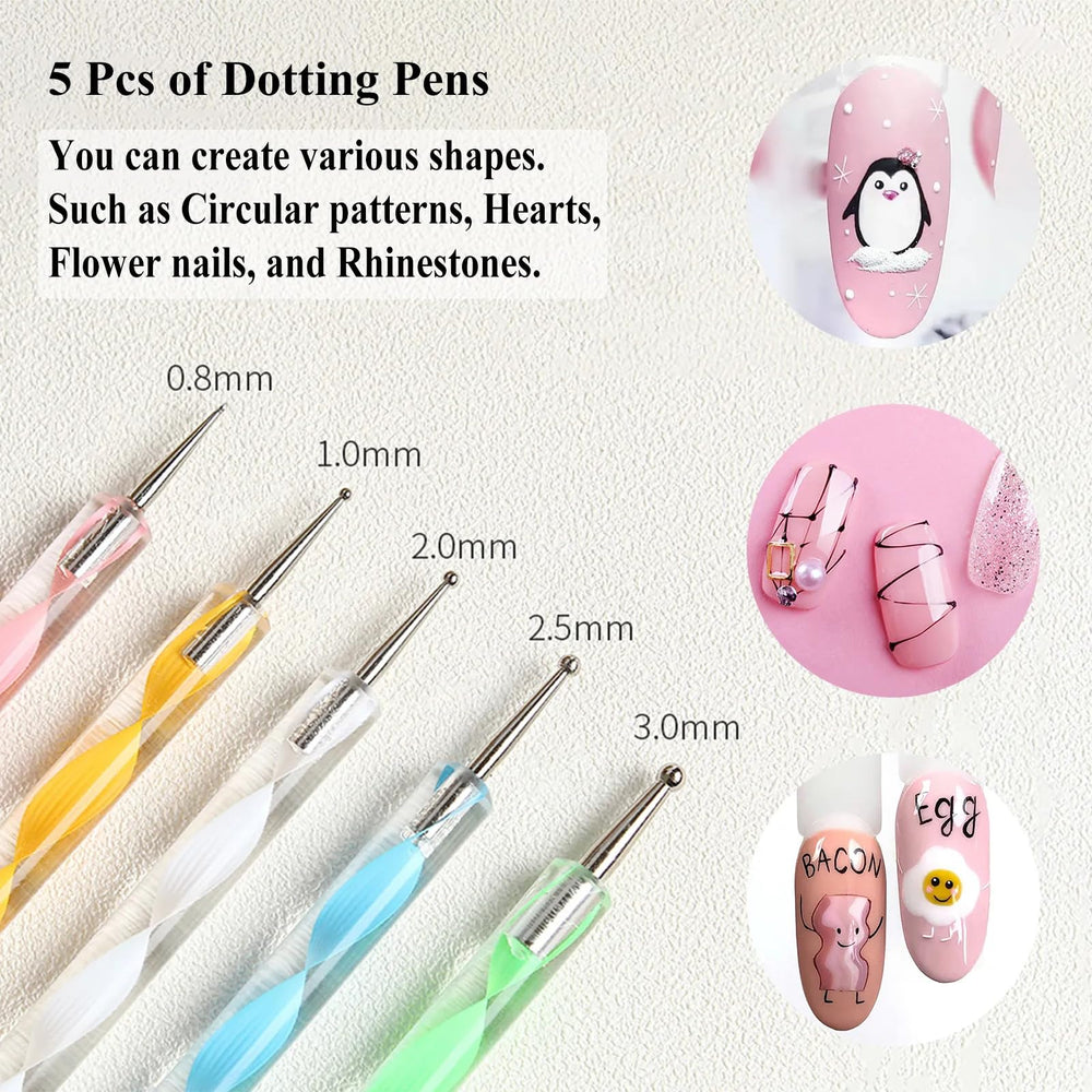Majordijit acrylic nail kit tools and file set for prep