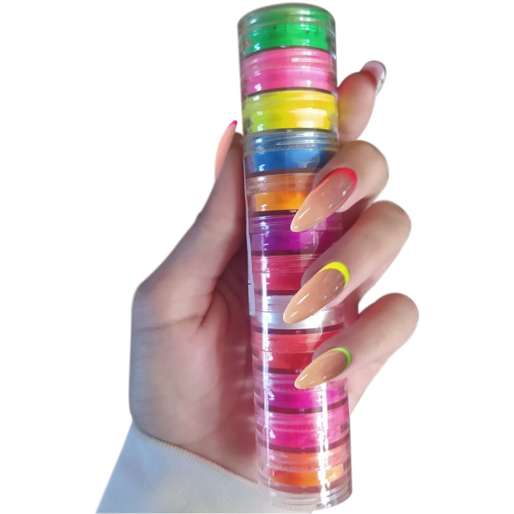 Major Dijit pigment powder suitable for UV/LED cured nails.