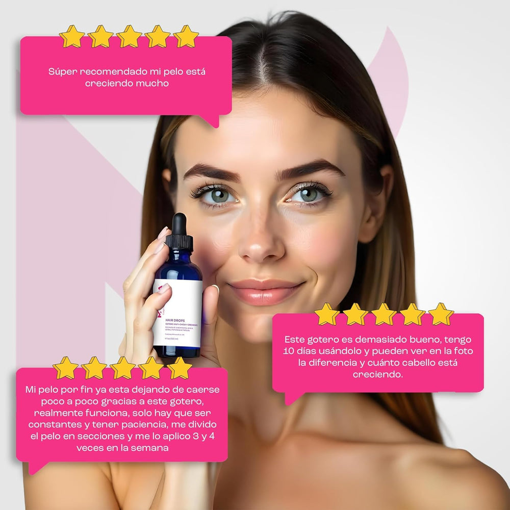 Maka Capilar Health dropper ready for quick scalp application.