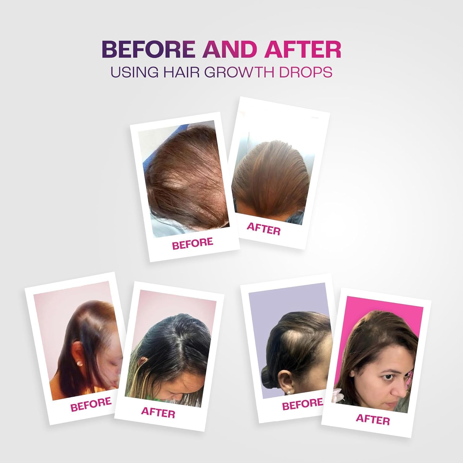 Maka Capilar Health hair strands appear fuller in this close-up.
