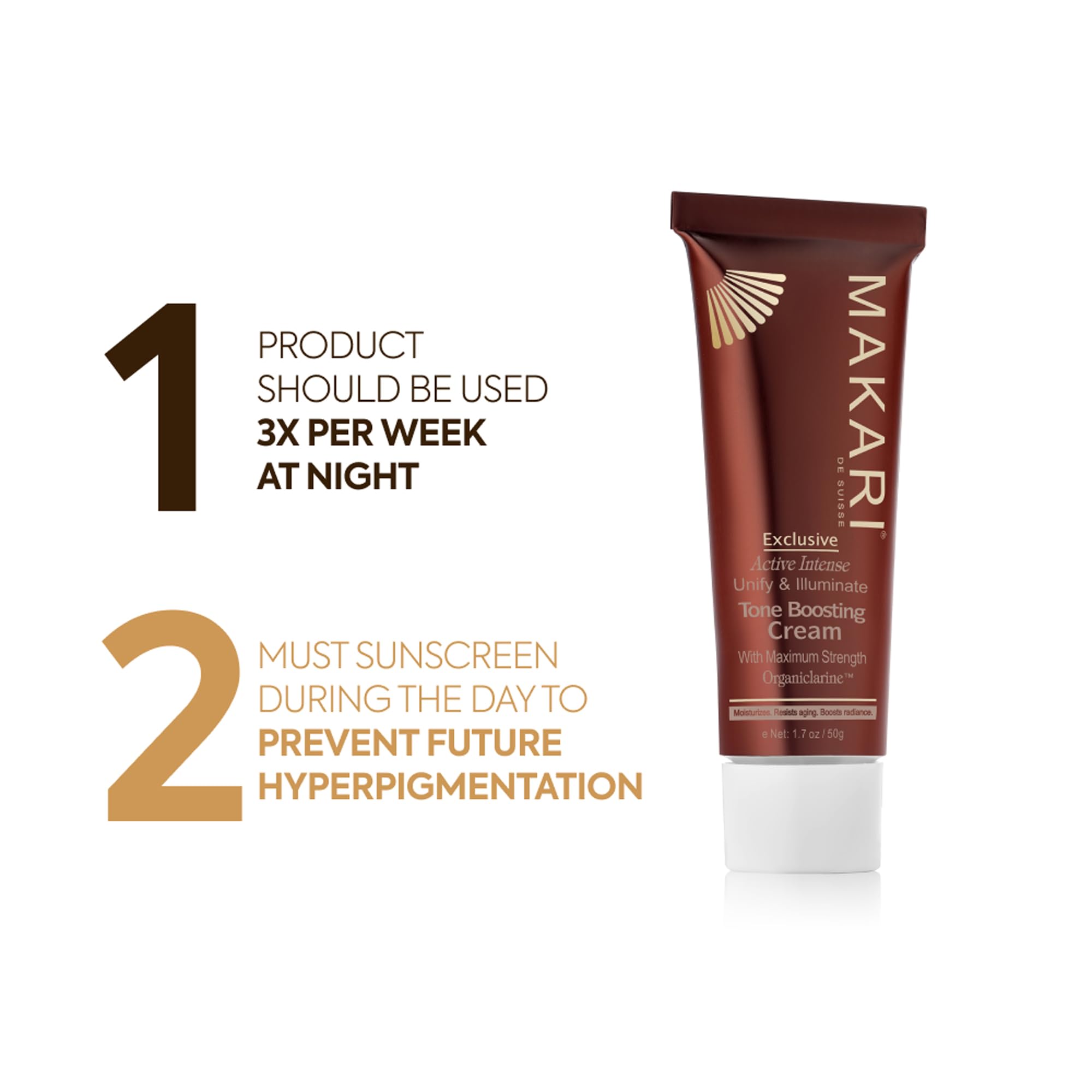 MAKARI bearberry extract skin-tone benefits are featured in this closeup.