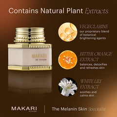 Cream being spread on skin to illustrate even application and absorbency