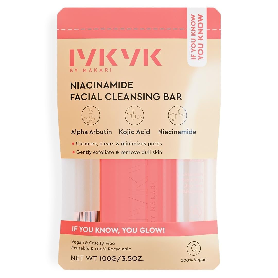 Makari IYKYK hyaluronic acid booster serum application on skin