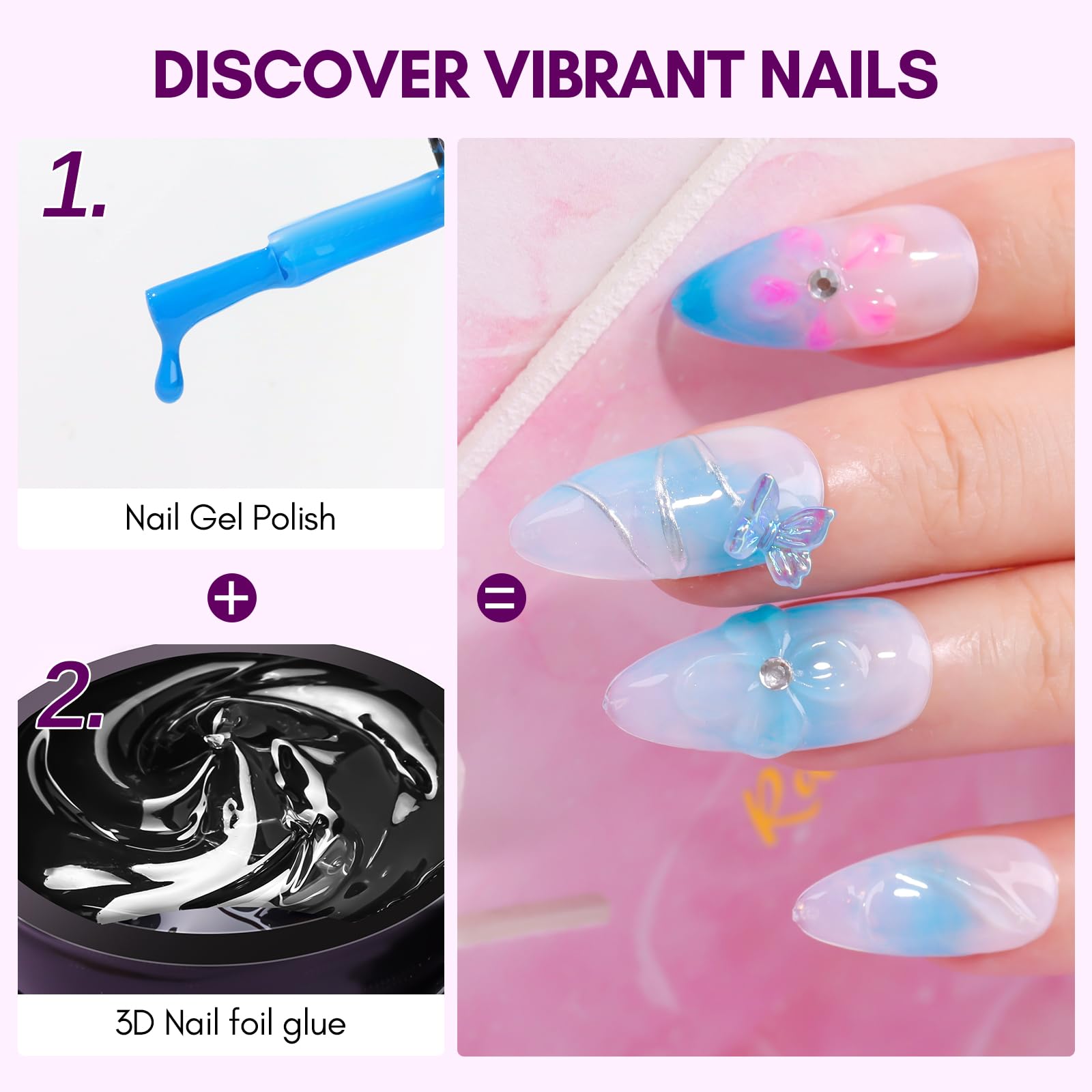 Makartt 3D nail art gel deposits thick, non-ropey texture.