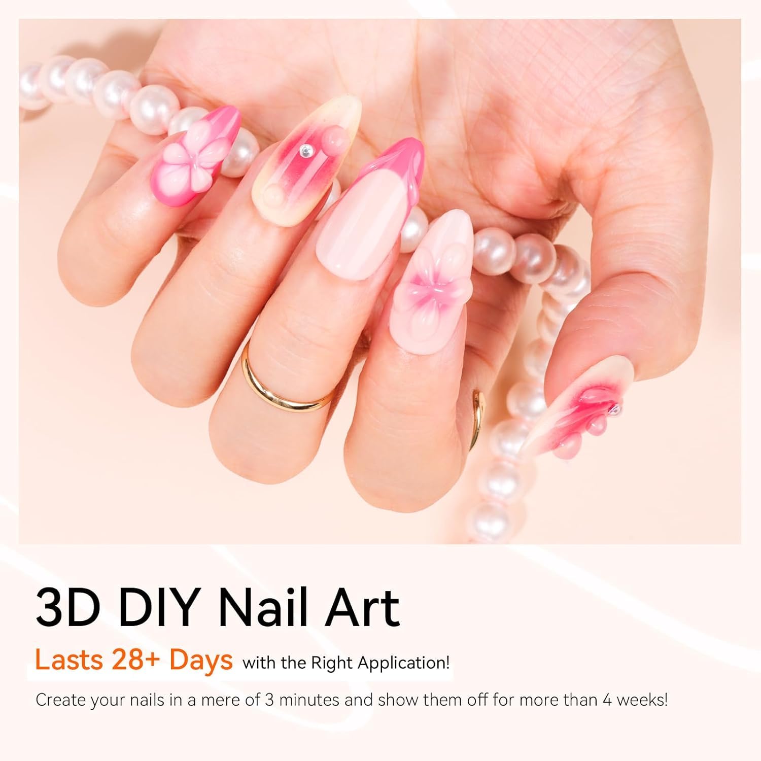 Makartt 3D gel nail art tube for precise lines and smooth application