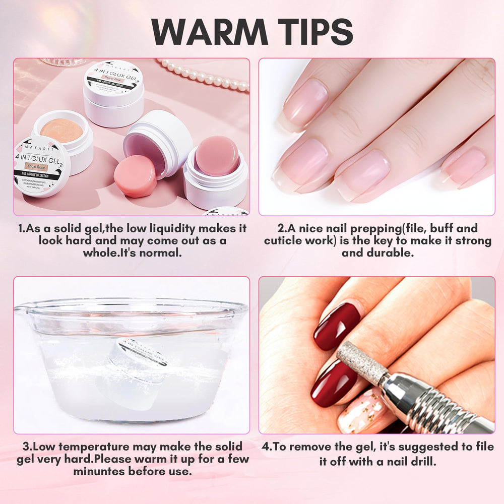 Easy removal by filing without heavy prep or monomer odors.