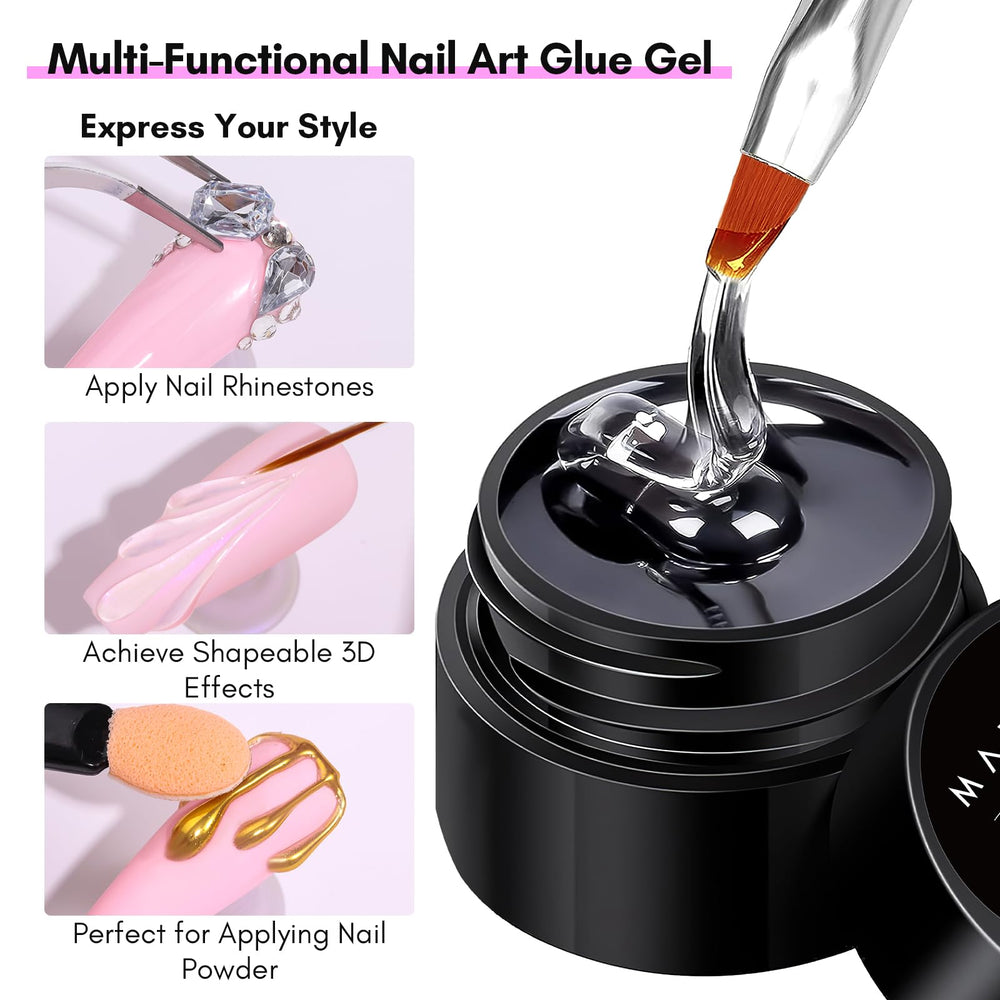 Makartt 3D stone adhesive helps secure gems on various surfaces