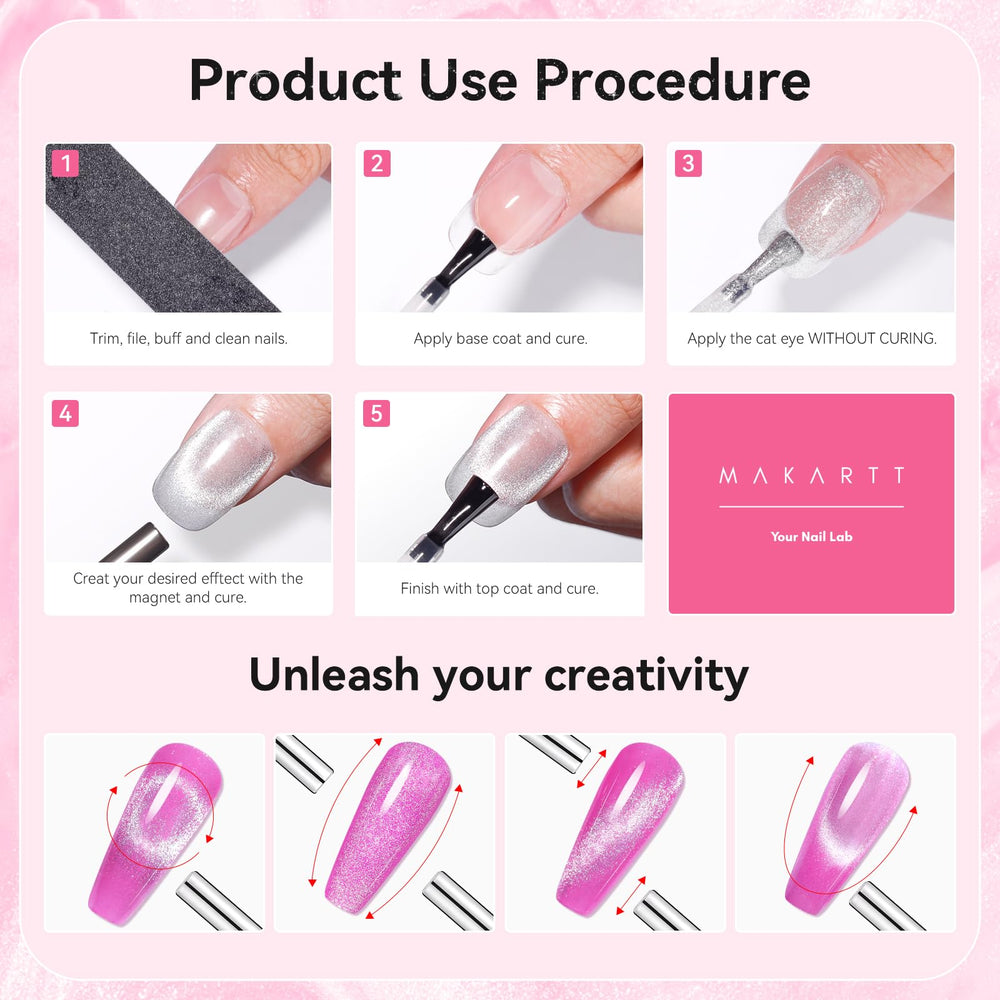 Beginner-friendly Makartt gel polish application for quick looks
